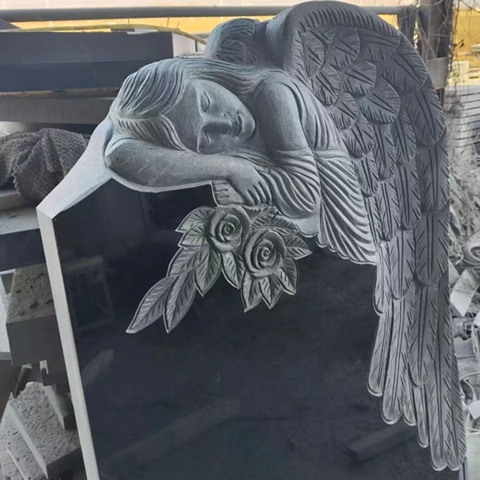 Memorials de granit negre