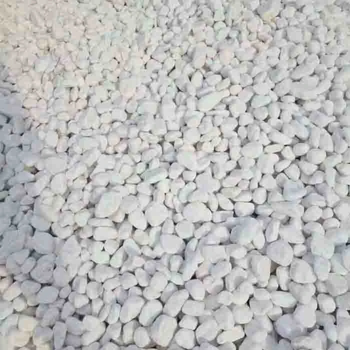 white shingle stones